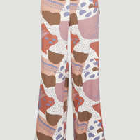 Lulu Wide Leg Jogginghose | Patchwork Print