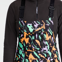 O'Riginals Bib Regular Skihose | Black Kemper Print