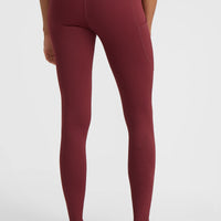 O'Neill TRVLR Series Ribbed Leggings | Windsor Wine