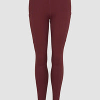 O'Neill TRVLR Series Ribbed Leggings | Windsor Wine