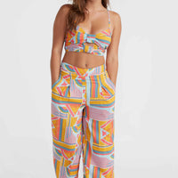 Farrah Women of the Wave Woven Hose | Yellow Art Geo