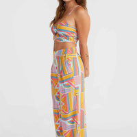 Farrah Women of the Wave Woven Hose | Yellow Art Geo