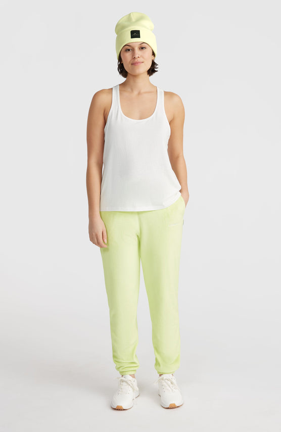 Velour Jogginghose | Lime Wash