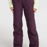 Star Slim Skihose | Aubergine