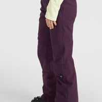 Star Slim Skihose | Aubergine