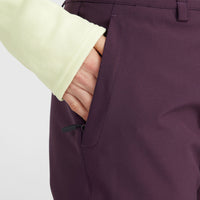 Star Slim Skihose | Aubergine