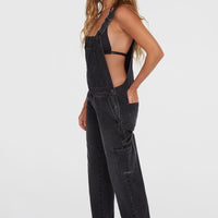 Essentials Twill-Latzhose | Black Out