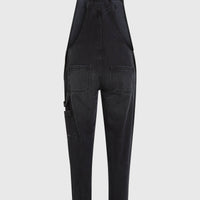 Essentials Twill-Latzhose | Black Out