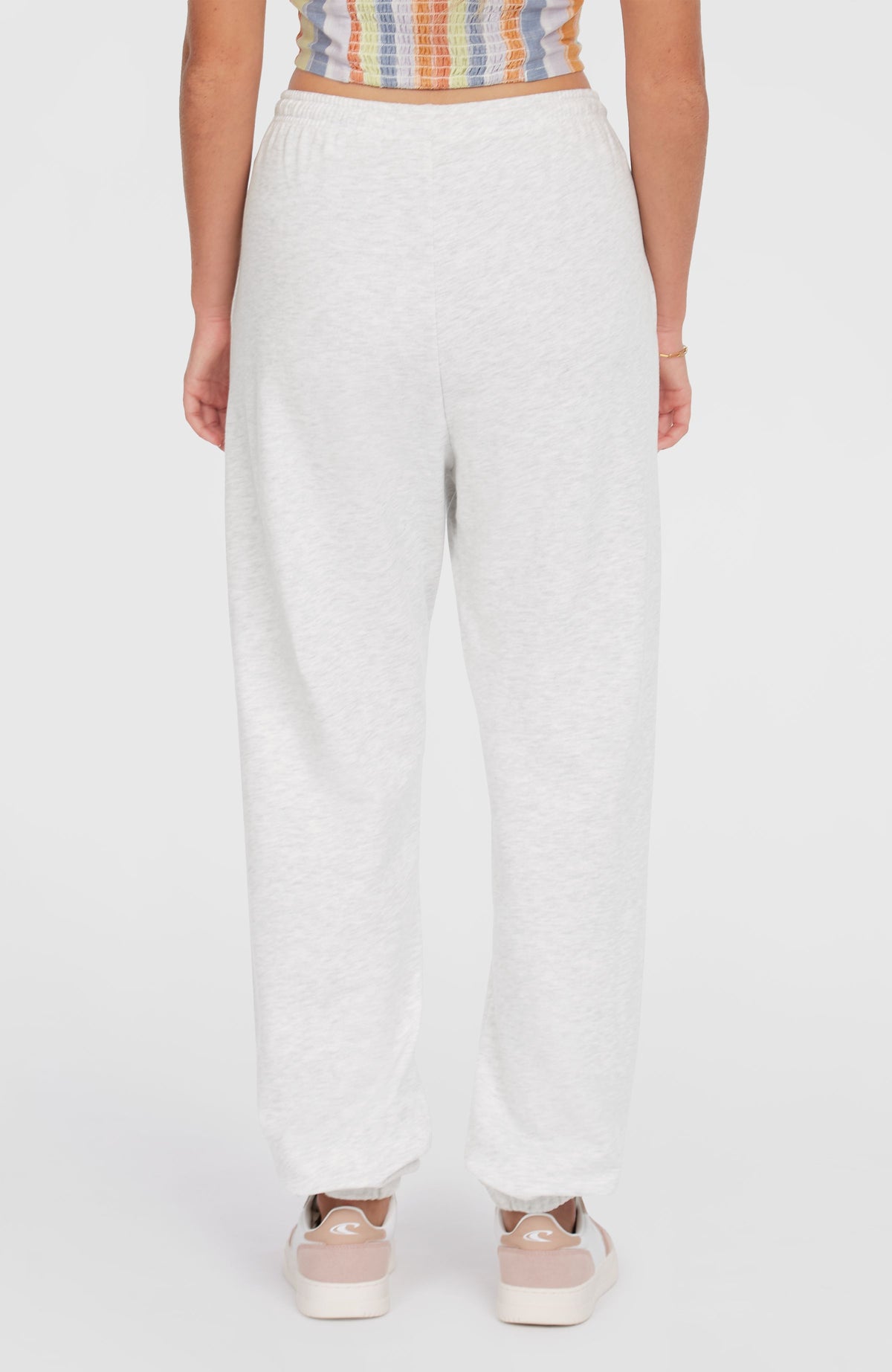 Beach Vintage Jogginghose | White Melange