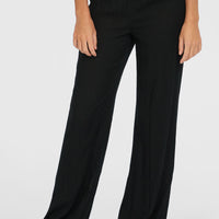 Johnny Smocked Waist Hose | Black Out