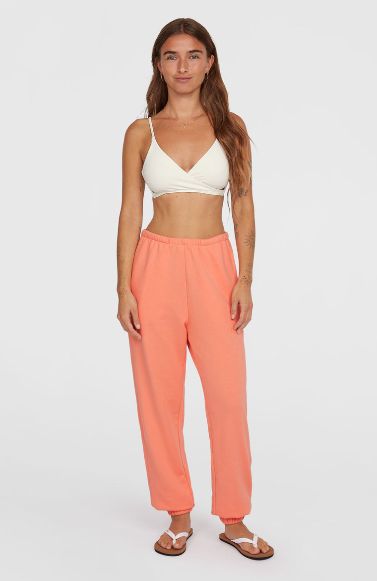 Essentials Script Jogginghose | Coral Pink