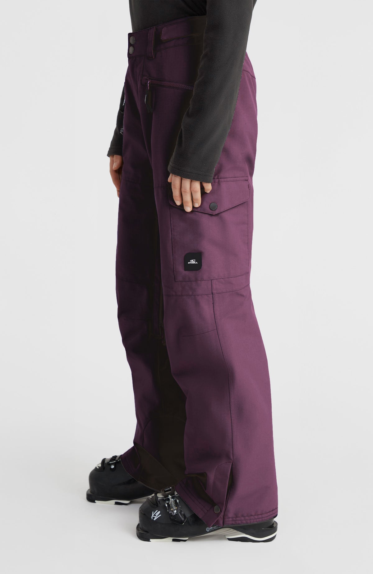 Utility Pro Loose Skihose | Aubergine