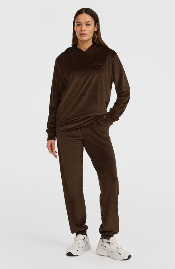 FWC'Cruz Velour Jogginghose | Coffee Bean