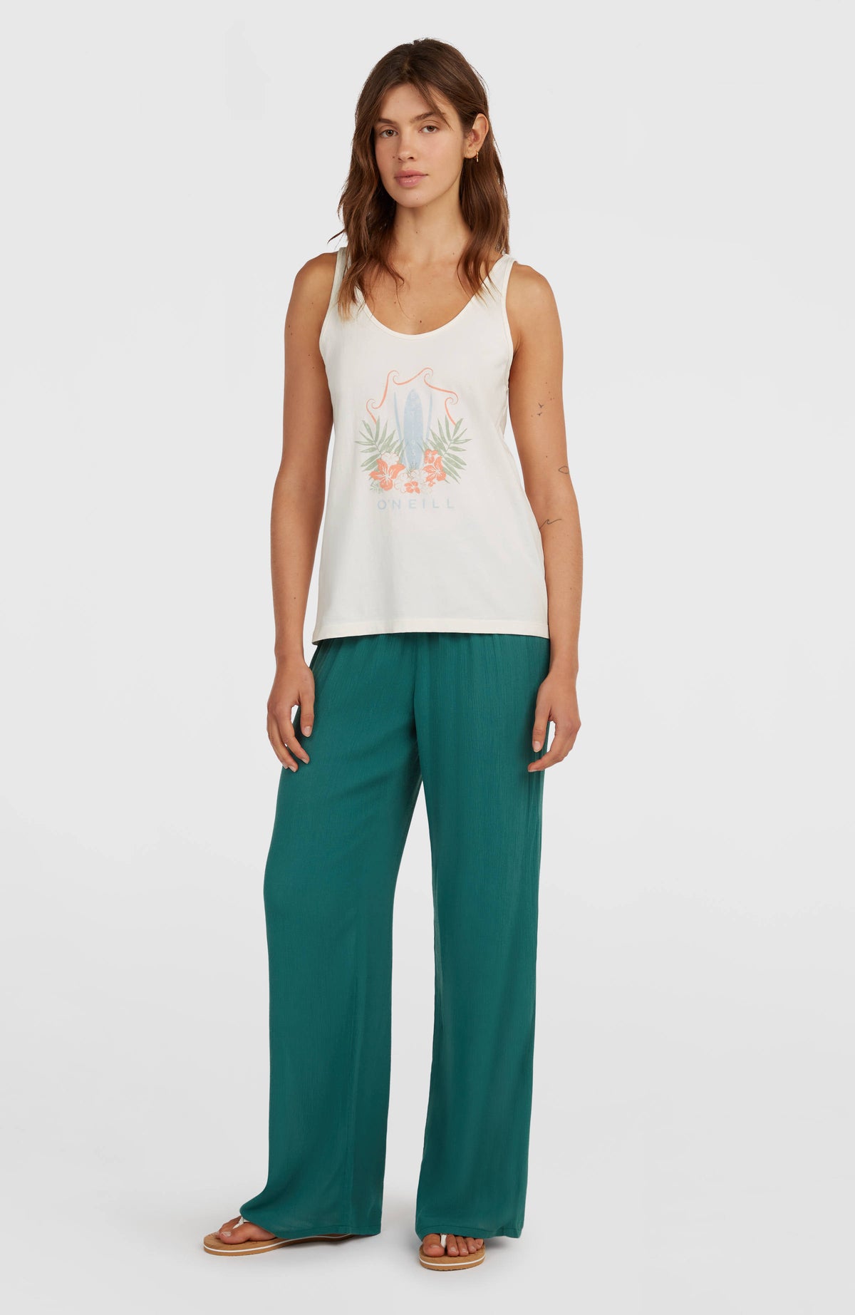 Johnny Hose mit gesmoktem Bund | Botanical Heat