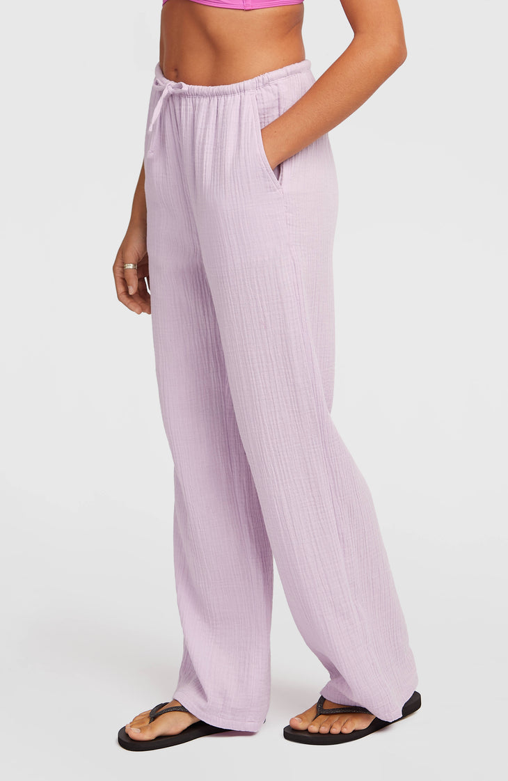 Strukturierte Brenda Hose | Pale Lavender
