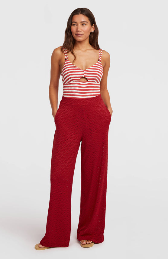O'Riginals Wide-Leg Hose | Midnight Poppy