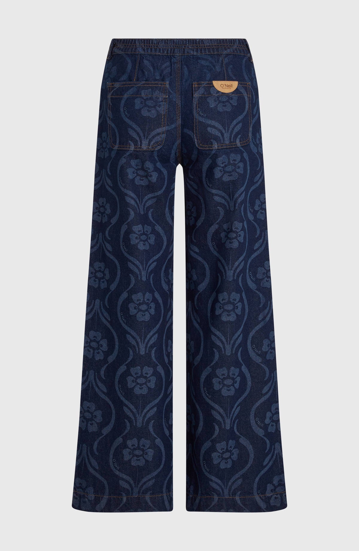 O'Riginals Denim-Hose | Blue Artdeco Floral Jean