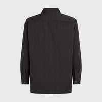 Twill-Overshirt | Black Out