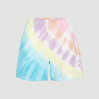 Women Of The Wave High Waist Shorts | Blue Tie Dye