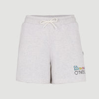 Connective Jogging-Shorts | White Melange