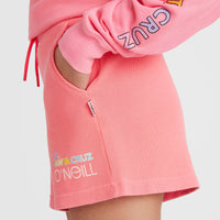 Connective Jogging-Shorts | Diva Pink