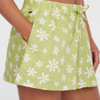 Beach Vintage Shorts | Green Daisyline