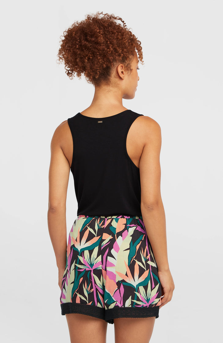 Essentials Tokeena Shorts | Black Wmns Tropicana