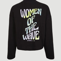 Women Of The Wave Crew Sweatshirt | Black Out