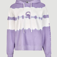 Women Of The Wave Kapuzenpullover | Purple Tie Dye