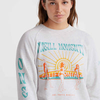 O'Neill Beach Vintage Crew Sweatshirt | White Melange