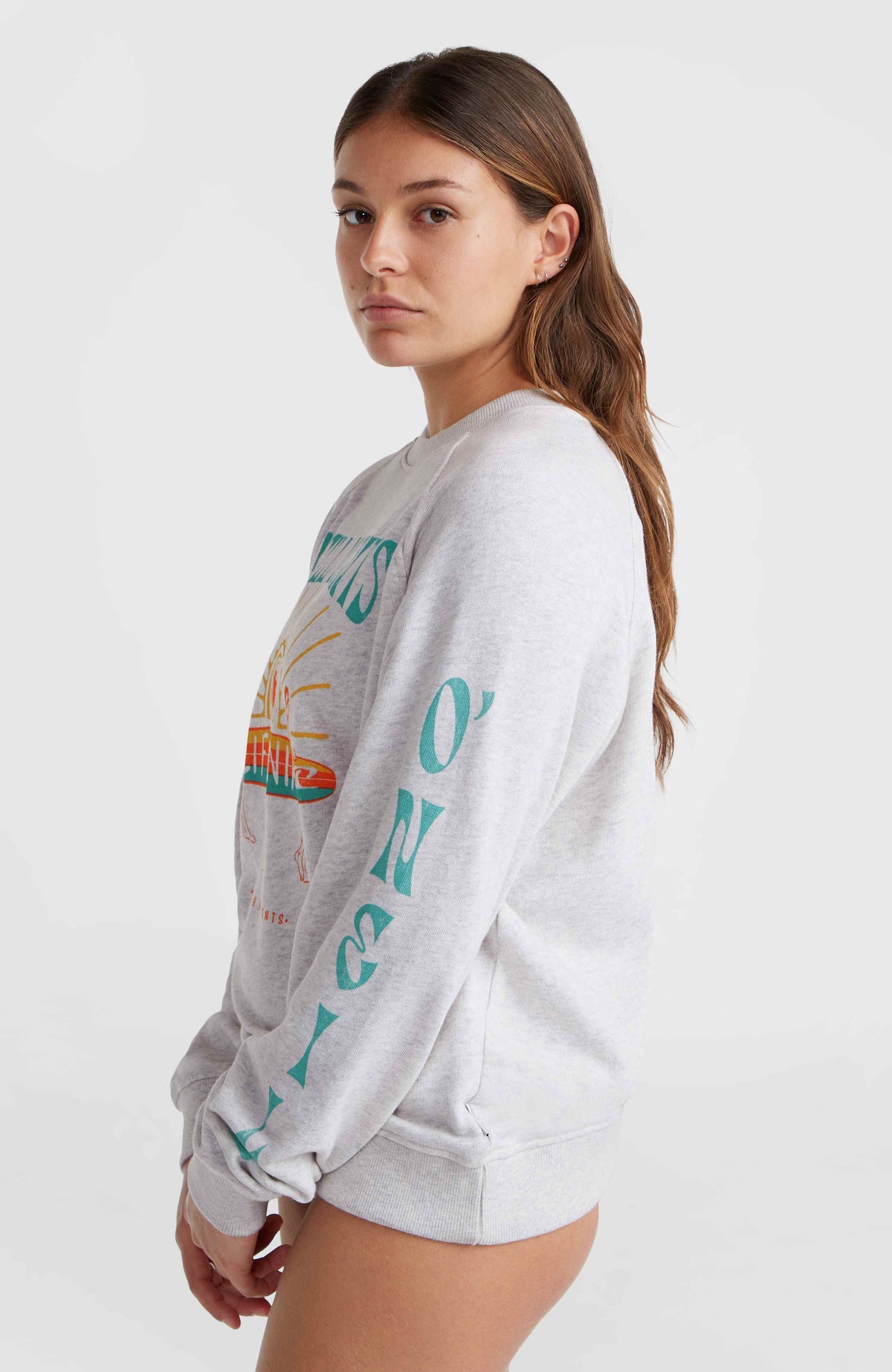 O'Neill Beach Vintage Crew Sweatshirt | White Melange