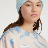 Women of the Wave Sweatshirt | Pink Tie Dye