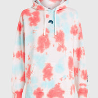 Women of the Wave Hoodie | Pink Ice Cube Tie Dye