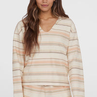 Bavaro Hoodie | White Bavarro Stripe