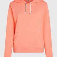 Essentials Script Hoodie | Coral Pink