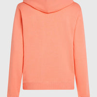 Essentials Script Hoodie | Coral Pink