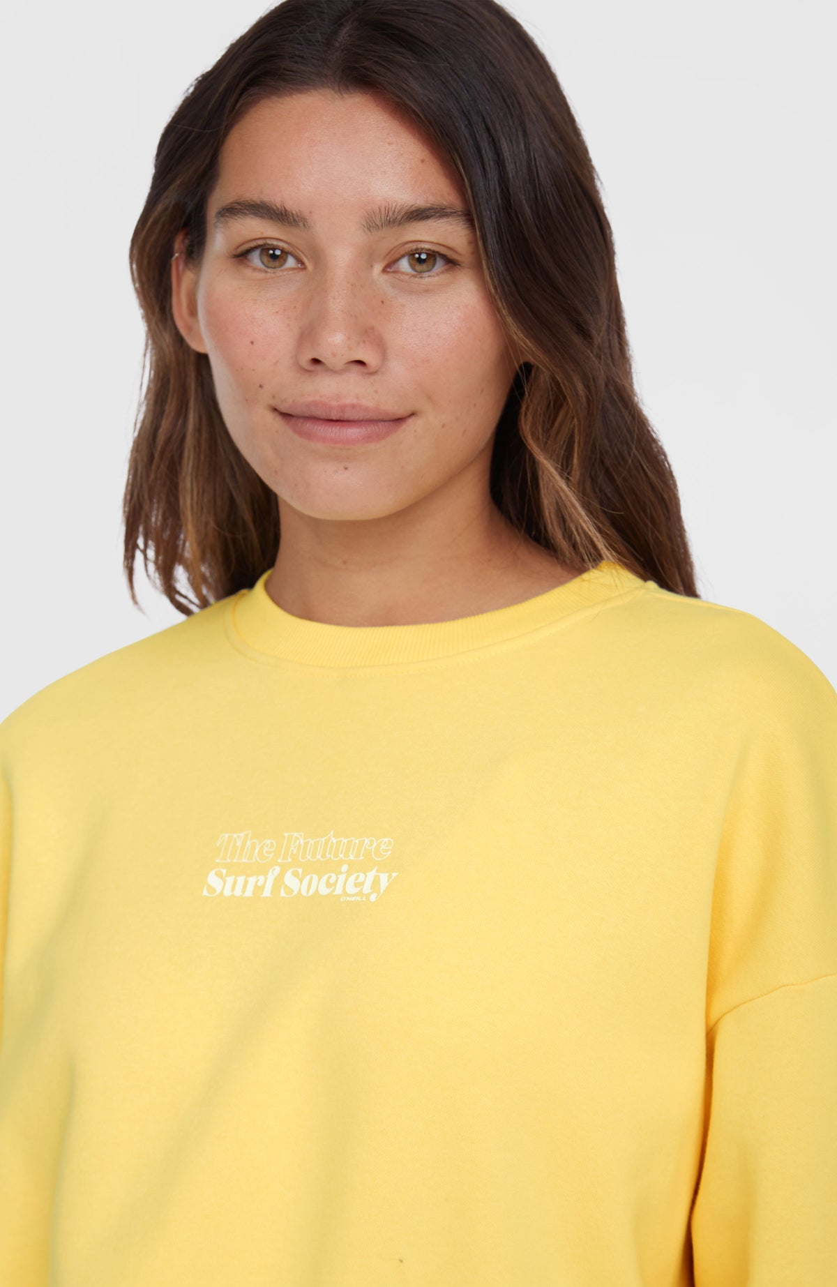 Future Surf Crew Sweatshirt | Tender Buttercup