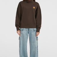 O'Riginals Crew Sweatshirt mit hohem Kragen | Coffee Bean