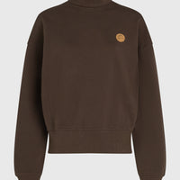 O'Riginals Crew Sweatshirt mit hohem Kragen | Coffee Bean