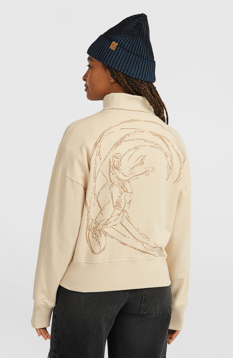 O'Riginals Crew Sweatshirt mit hohem Kragen | Macaron