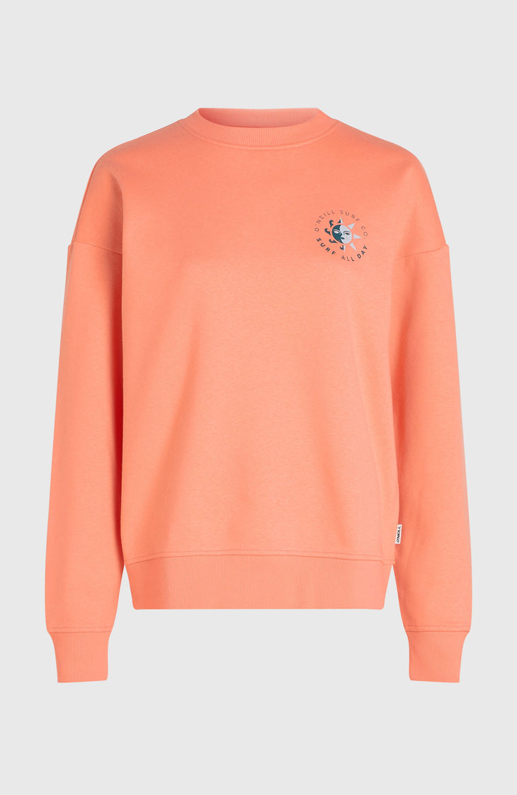 Summer Must-Have Crewneck Sweatshirt | Funky Peach