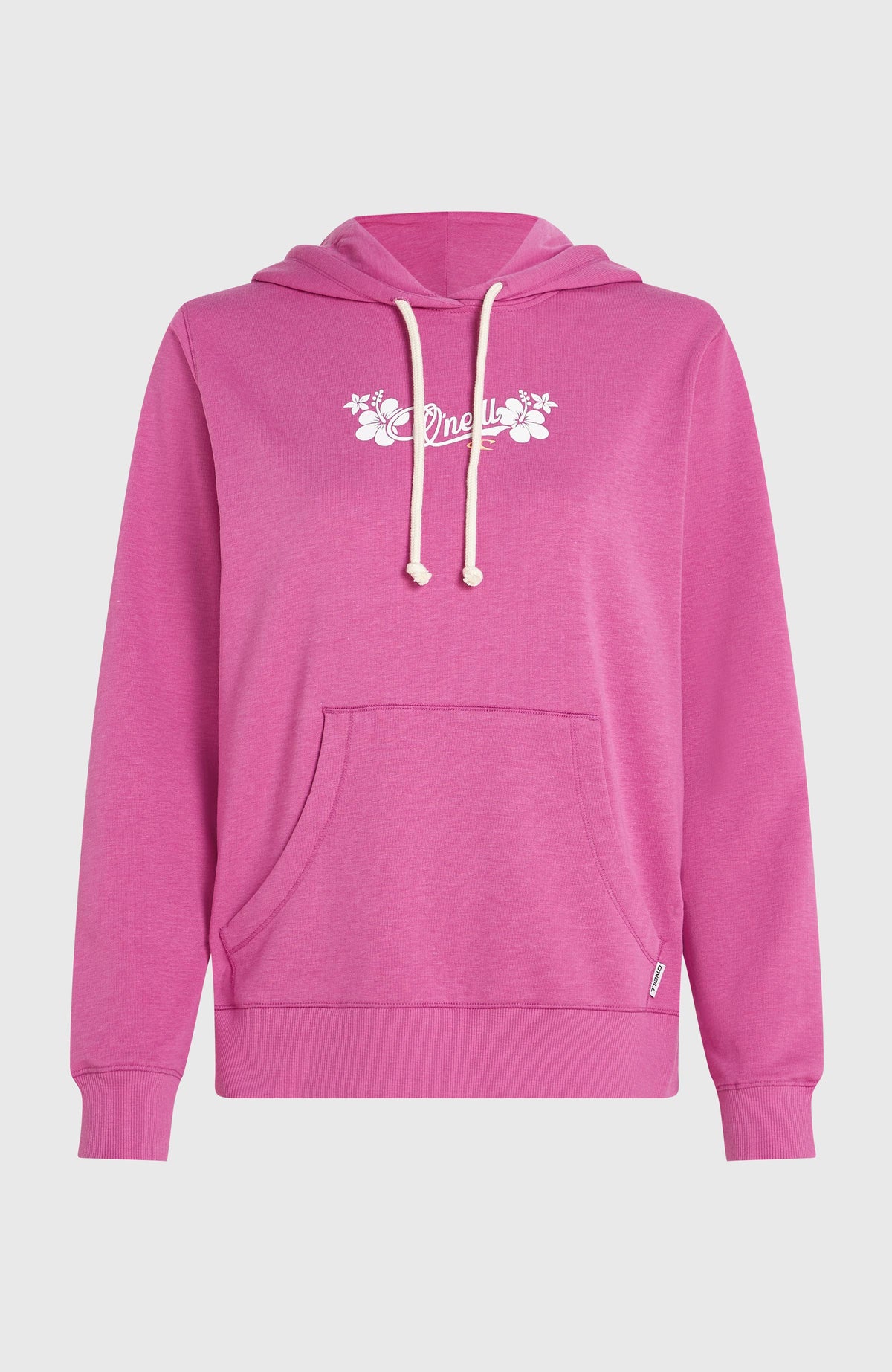Essentials Script Hoodie | Electric Fuschia