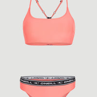 Sport Bralette Bikini Set | Georgia Peach