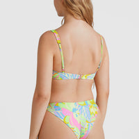 Tina Line Brights Bikini Set | Yellow Summer Brights