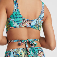 Sofie- Love Bikini Set | Blue Comic Seaweed