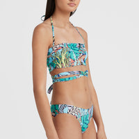 Jen Maoi Bikini Set | Blue Comic Seaweed