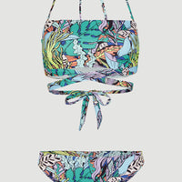 Jen Maoi Bikini Set | Blue Comic Seaweed