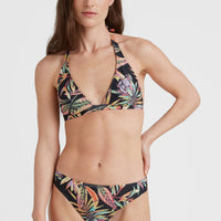 Marga - Rita Bikini Set | Black Tropical Flower