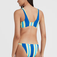 Terry Lucia Bikini Set | Blue Towel Stripe