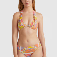 Rita Bikini Hose | Yellow Scarf Print